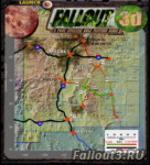 Карта Fallout 3 от Interplay
