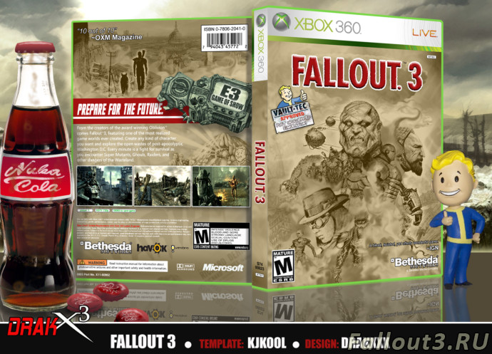 Fallout 3. Альтернативная обложка