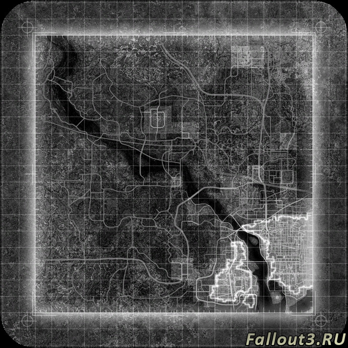 Карта Fallout 3